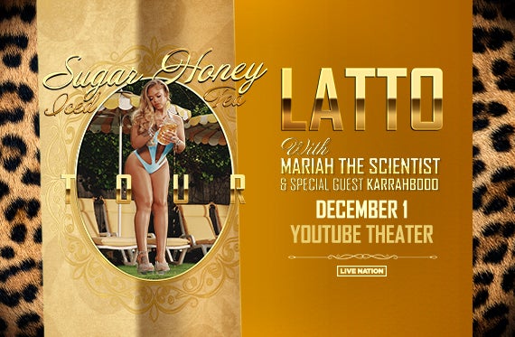 More Info for Grammy Nominated Rapper Latto to Stop at YouTube Theater at Hollywood Park on ‘Sugar Honey Iced Tea Tour’