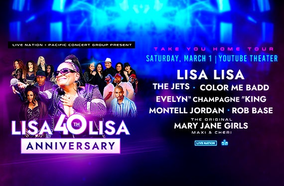 More Info for LISA LISA 40TH ANNIVERSARY TOUR Brings The Beat to YouTube Theater