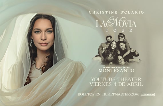 More Info for Christine D’Clario Announces la Novia Headline Tour, With a Stop at YouTube Theater