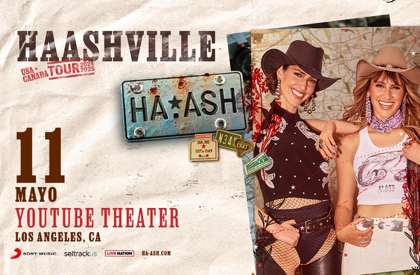 Ha*Ash Announce Their New Haashville Tour in the USA + Canada Announcing 28 Shows with Stop at Youtube Theater on May 11, 2025