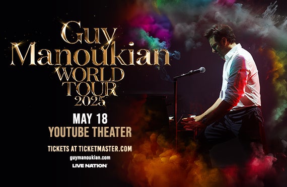 More Info for Middle-Eastern Musical Sensation Guy Manoukian to Spotlight Fusion Music at YouTube Theater With His 2025 World Tour