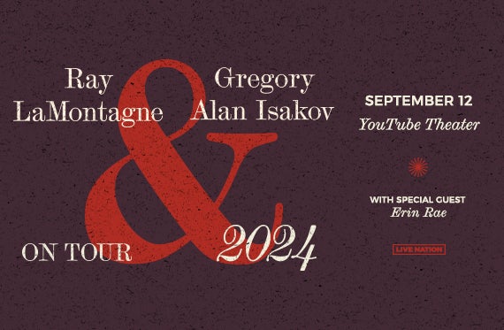 More Info for Ray LaMontagne & Gregory Alan Isakov